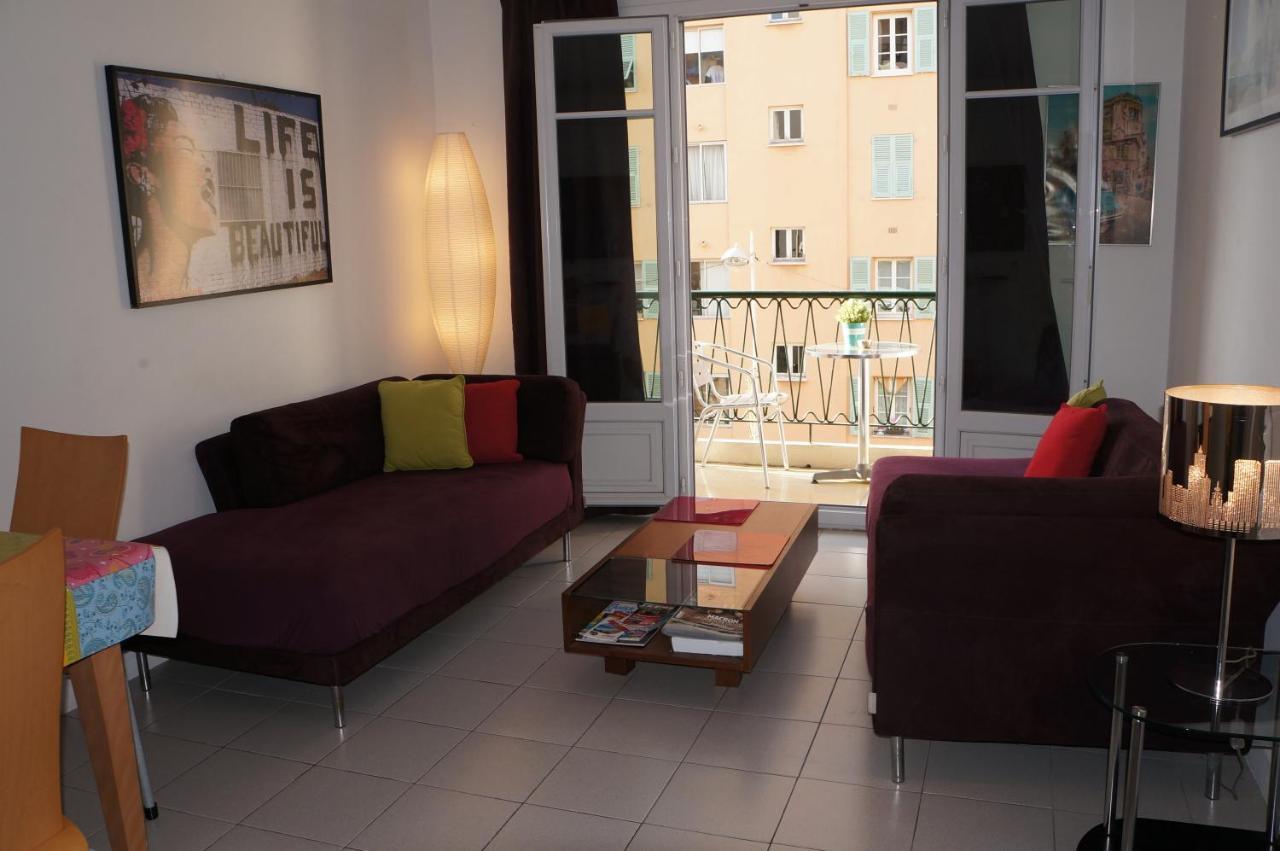 Appartement T3 Climatise Entre Mer Et Centre นีซ ภายนอก รูปภาพ